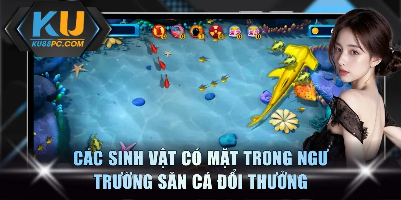 Săn Cá Online - Khám Phá Đại Dương Huyền Bí Cùng KU88 3 Các sinh vật có mặt trong ngư trường săn cá đổi thưởng
