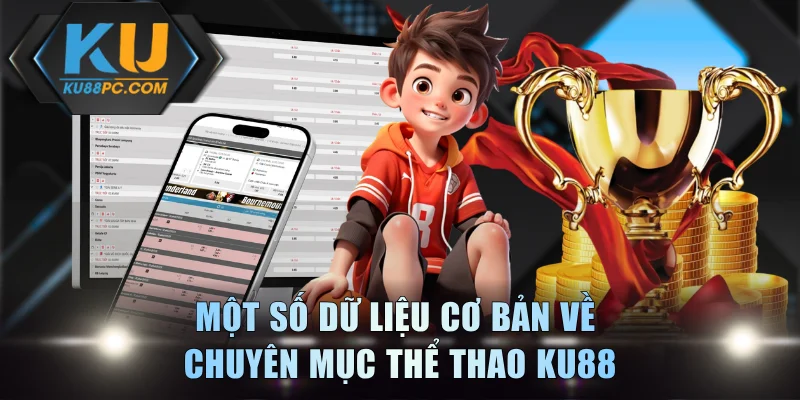 Một số dữ liệu cơ bản về chuyên mục thể thao KU88